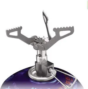 BRS Outdoor BRS-3000T Ultra-Light Titanium Alloy Miniature Portable Picnic Camping Gas Cooking Stove Portable Ultralight Burner 25gram