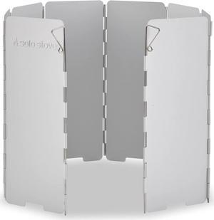 Solo Stove Solo Aluminum Windscreen: for Use and Other Backpacking Stoves, Camping Stoves, Butane Stoves, Alcohol Stoves