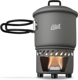 Esbit CS585HA 3-Piece Lightweight Camping Cook Set for Use with Solid Fuel Tablets