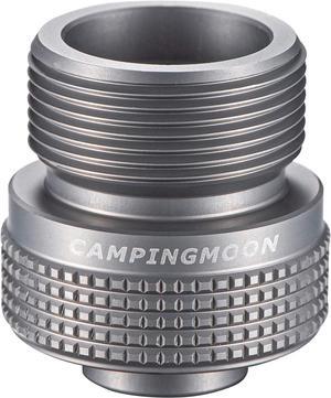 CAMPINGMOON Camping Grill Propane Gas Stove Adapter, Input: EN417 Lindal Valve Canister, Output: Propane Gas Stove Z20