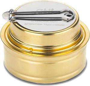 Esbit Brass Alcohol Burner Camping Stove with Variable Temperature Control