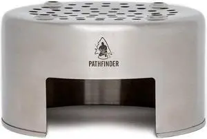 The Pathfinder School Stainless Steel Pot and Pan Stove