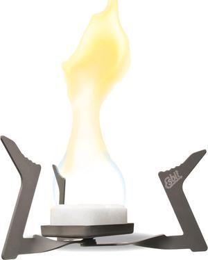 Esbit 11.5g (0.4 Ounce) Ultralight Folding Titanium Stove for Use with Solid Fuel Tablets