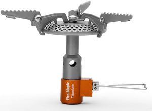 Fire-Maple FMS-116T Portable Stove Ultra Light, Hiking Stove Titanium Backpacking Stove, Outdoor Camping Ultralight Gear, Essential for Earthquake Emergency Kit