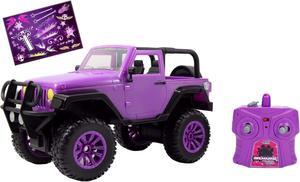 Jada Toys GIRLMAZING Jeep R/C Vehicle (1:16 Scale), Purple
