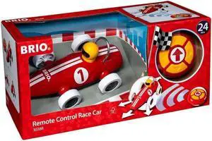 BRIO 30388 Remote Control Race Car - Interactive Racing Toy for Toddlers | Age Appropriate Design | High Impact-Resistant Plastic | Skill Development | Safety Assured