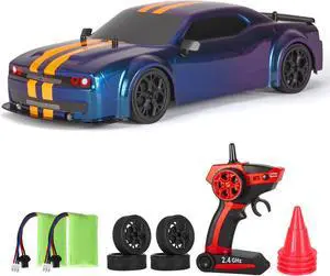 RC Drift Car, 1:14 Remote Control Car 4WD Drift RC Cars Vehicle 28km/h High Speed Racing RC Drifting Car Gifts Toy for Boys Kids