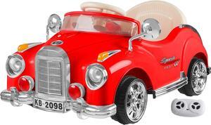 Kids Ride On Car with Remote Control ? Classic Sports Car for Kids 6V Battery Powered Ride On Toys with Sound for Ages 3 ? 6 by Lil? Rider (Red)