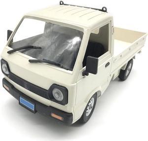 WPL D12 RC Car 1/10 RC Drift Car RTR Remote Control Car, Kei Truck Crawler Off Road 2.4G with Proportional Throttle Steering 260 Motor Rear Drive Hobby Grade Toy Adult Age 16+