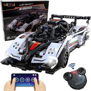 WisePlay Model Cars to Build for Adults and Kids 8-12 Year - STEM Projects for Kids Ages 12-16 Year - Build Your Own Remote Control Car - STEM Kits for Kids Age 12-14