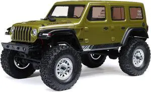 Axial RC Truck SCX24 2019 Jeep Wrangler JLU CRC, Green: 1/24 4WD RTR (Battery and Charger Included), AXI00002V3T4