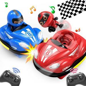 Kids Remote Control Car Toys Set,2 Pack RC Cars Toys for Ages 2-4 Toddlers,RC Battle Stunt Cars with LED Lights & Sound Birthday Gift for 6 7 8-12 Years Old Toddlers Boy Child Teen