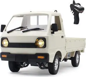 Remote Control Car for HJ110 1:10 Drift Pickup 2.4G RC Racing Truck Drift 4WD Vehicle with 2 Rechargerable Batteries Hobby Toys Model for Kids Boys Girls Adults
