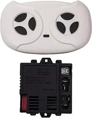 JR1630RXS JR-RX-12V Kids Powered Ride on car 2.4G Bluetooth Remote Control and Receiver Kit Controller Control Box Accessories for Children Electric Ride On Car Replacement Parts