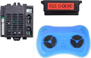 weelye RX25 12V Kids Powered Ride on car 2.4G Bluetooth Remote Control and Receiver Kit, for Children's Electric Car Controller Accessories Replacement Parts