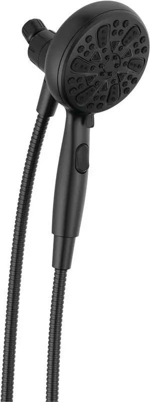DELTA 75609BL SureDock Handheld Showerhead, Matte Black