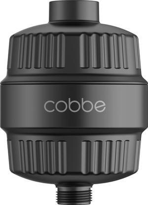 Cobbe HD HEAVY DUTY High Output Shower Filter  99% REMOVAL Shower Head Filter for Hard Water, Heavy Metals, Chlorine and Harmful Substance, Improve your skin and hair - Black