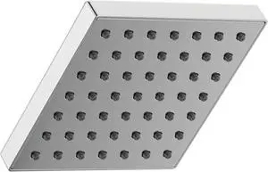 Delta RP101846 Modern 1.75 GPM Square Single Function Shower Head with Touch-Clean Technology - Chrome