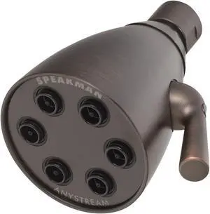 Speakman S-2252-ORB Signature Brass Icon Anystream High Pressure Adjustable Shower Head, Oil-Rubbed Bronze
