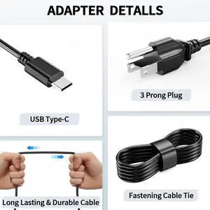 65W USB-C Laptop Charger Fit for Lenovo ThinkPad T480 X280 Yoga 730 65W USB-C Laptop Charger Fit for Lenovo ThinkPad T480 X280 Yoga 730