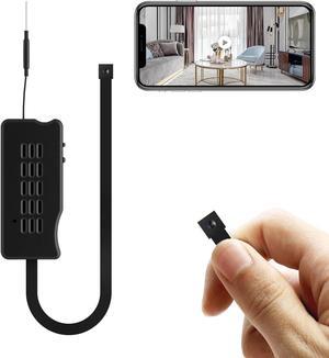 HD 1080P Mini Hidden Camera DIY Module Tiny Spy Camera Wireless WiFi Small Nanny Cam Smart Home Surveillance Equipment for Indoor Security