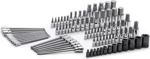 84 Pc. Master SAE/Metric Hex And Torx Bit Socket Set - 80742