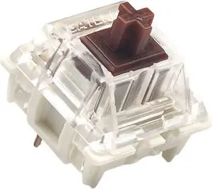 Pack of Gateron ks-9 G PRO Switches for Mechanical Gaming Keyboards | Plate Mounted | Pre Lubed (Gateron PRO Brown, 90 Pcs)