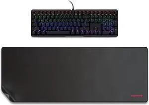 Cherry MX 3.0S Mechanical Keyboard MX Red Silent Switches for Gaming and Office Bundled with Premium XXL Desk Mat.