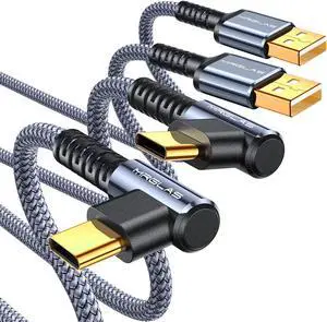 MRGLAS USB C Cable 3.2A, USB to USB C Cable [2-Pack,6.6FT], iPhone 16 Charger, Type C Charger Fast Charging for iPhone 15 Pro Max, Samsung Galaxy S25 Ultra S24 S23 S22 S21 S20 S10 S9, Note 20,Pixel 9