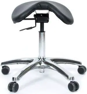 Jobri BetterPosture Saddle Chair Multifunctional Ergonomic Back Posture Stool with Tilting Seat  Reduce Pressure on Lower Back and Improve Posture While Sitting