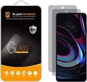 Supershieldz 2 Pack Privacy Anti Spy Screen Protector Designed for Motorola Edge 2021  Motorola Edge 5G UW Tempered Glass Anti Scratch Bubble Free