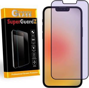 for iPhone 13 Pro Max (Also Fit iPhone 14 Plus) Screen Protector Anti Blue Light Tempered Glass, Eye Protection, SuperGuardZ, Anti-Scratch