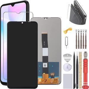 Pantalla LCD Screen Replacement for Xiaomi Redmi 9A M2006C3LG Redmi 9C Redmi 9C NFC Redmi 10A 653 LCD Display Touch Digitizer Assembly with Tools