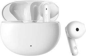 Edifier X2 Bluetooth Headphones Wireless Earbuds with Microphone, Lightweight Stereo in Ear Earphones 28H Playtime with Charging Case, White
