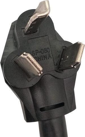 Parkworld 885521-10FT EV Adapter Cord NEMA 10-30P to 14-50R (ONLY for Tesla UMC or Other EV Charging, NOT for RV) (10FT)
