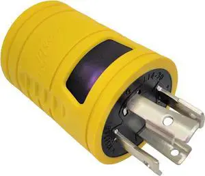Parkworld 884913 30 AMP Generator Adapter 4-Prong Locking L14-30P Plug to 3-Prong Locking L5-30R Receptacle Output 125 Volt Parkworld 884913 30 AMP Generator Adapter 4-Prong Locking L14-30P Plug to 3-Prong Locking L5-30R Receptacle Output 125 Volt
