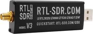 RTLSDR Blog V3 R860 RTL2832U 1PPM TCXO SMA Software Defined Radio Dongle Only Black