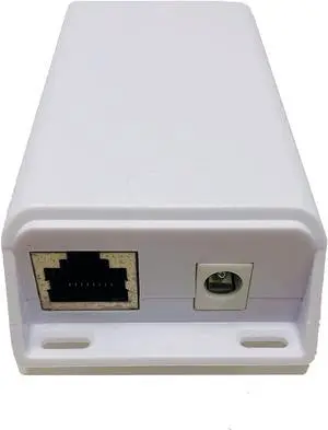 12 Volt PoE+ - IEEE 802.3at - Splitter Splits Power Over Ethernet to 12v DC & Gigabit Data with Opto-Isolation Protection for 12v 25w Devices, Tablets, Single Board Computers, PTZ Cameras