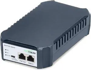 FASTCABLING 95W PoE Injector, IEEE802.3bt High Power, UPoE, PoH, Gigabit Network, Plug and Play, Wall Mount Design, Built-in PSU