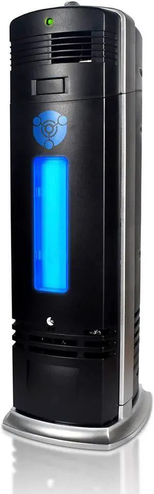 B-1000 Permanent Filter Ionic Air Purifier Pro Ionizer with UV-C, New (Black)