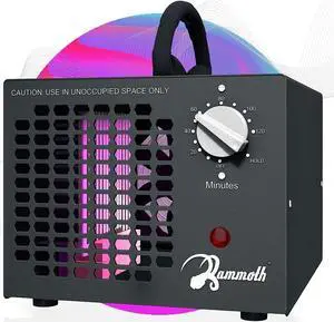 120W 65,000 mg/h Alpine Air Purifier Ozone Generator - Ozone Odor Eliminator, Ozone Machine & Skunk Odor Remover for House, Ozone Air Purifier, Commercial Ozone Generator for Car, Office, & Rooms