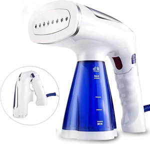1600-Watt Garment Steamer for Clothes, Portable & Foldable, Fast Heat Up in 30s, Travel Steamer with 3 Brushes 1600-Watt Garment Steamer for Clothes, Portable & Foldable, Fast Heat Up in 30s, Travel Steamer with 3 Brushes