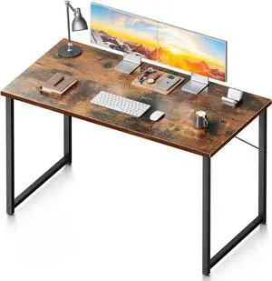 48 Inch Computer Desk, Modern Simple Style Desk for Home Office, Study Student Writing Desk, Vintage