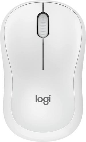 Logi tech M240 Silent Bluetooth Mouse, Wireless, Compact, Portable, Smooth Tracking, 18-Month Battery, for Windows, macOS, ChromeOS, Compatible with PC, Mac, Laptop, Tablets - Off White
