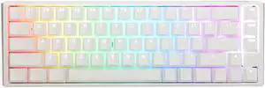 Ducky One 3 SF Pure White 65% Hotswap RGB Mechanical Keyboard (Cherry MX Silver)