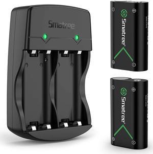 Fosmon Dual 2 MAX Charger with 2X 2200mAh Rechargeable Battery Pack  Compatible with Xbox Series X/S(2020), Xbox One/One X/One S Elite  Controllers