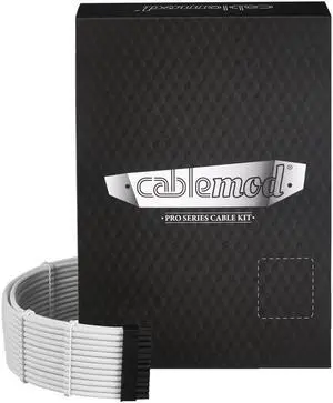 CableMod RT-Series Pro ModMesh Sleeved Cable Kit for ASUS/Seasonic/Phanteks Revolt (White) CableMod RT-Series Pro ModMesh Sleeved Cable Kit for ASUS/Seasonic/Phanteks Revolt (White)