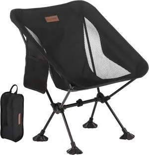 EchoSmile Camping Chairs,Lightweight Portable Camping Folding Chair,Outdoor Backpacking Chair,Outdoor Lawn Chairs with Carry Bag for Camping Hiking Garden BBQ Fishing Beach Travel Festival