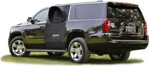 Roadie- The OVERNIGHTER SUV Window Tent with Bug Screen and Retractable Awning. Great for Camping in an SUV. (Patented)