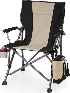 Picnic Time Outlander Camp Chair, Black